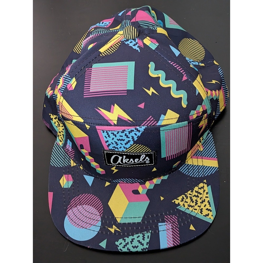 Aksels Awesome Camper 90s Hat Snapback Multicolor OSFM Colorado Crazy Print